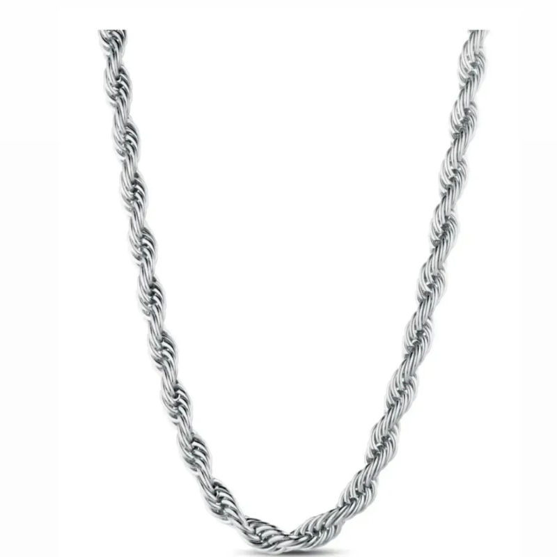 Collana Big Rope silver