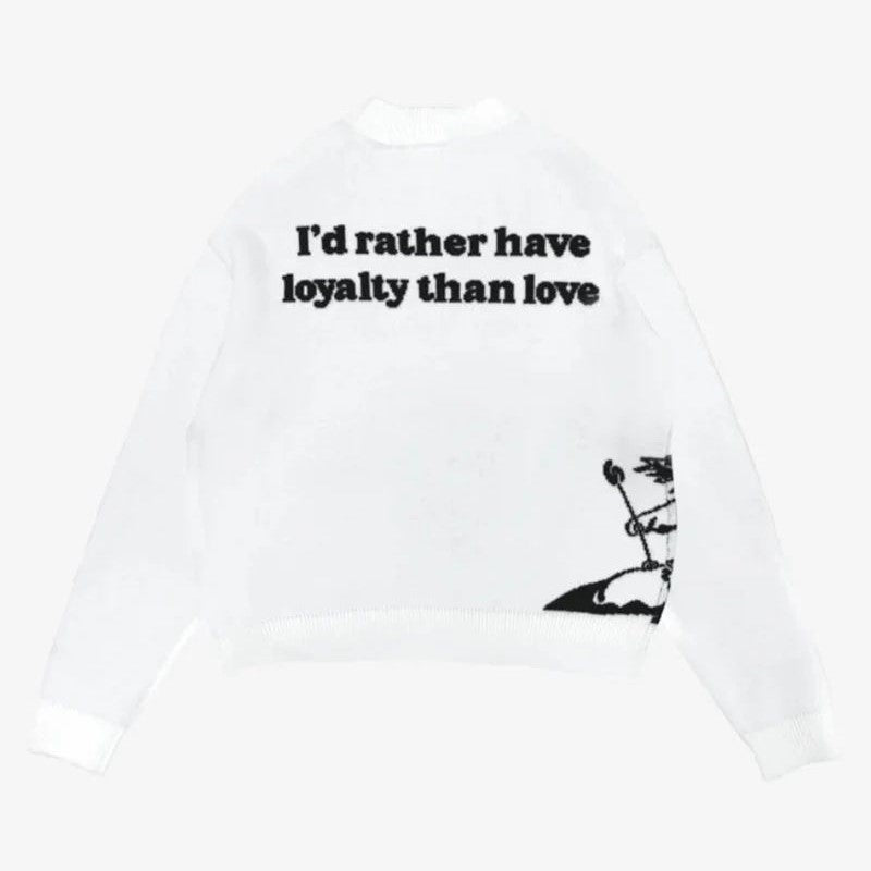 "True Love" sweater